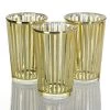 Richland Gold Stripe Glass Holder - Large Set Of 48