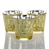 Richland Gold Hexagonal Glass Holder - Medium Set Of 48
