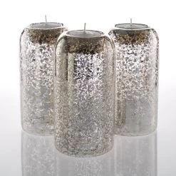 Richland Mercury Leopard Tealight Holder – Large Set Of 12