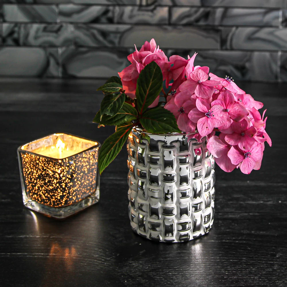 Richland Mosaic White Vase Set Of 12 2 Richland Mosaic White Vase Set Of 12 - Image 2