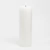 Richland 4" X 12" White Pillar Candle Set Of 6