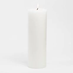 Richland 4" X 12" White Pillar Candle Set Of 6