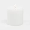 Richland 4" X 4" White Pillar Candles Set Of 6
