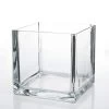 Richland Square Glass Cube Vase 6" Set Of 12