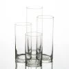 Eastland Cylinder Vases 6" , 7.5", 9" & 10.5" Set Of 4