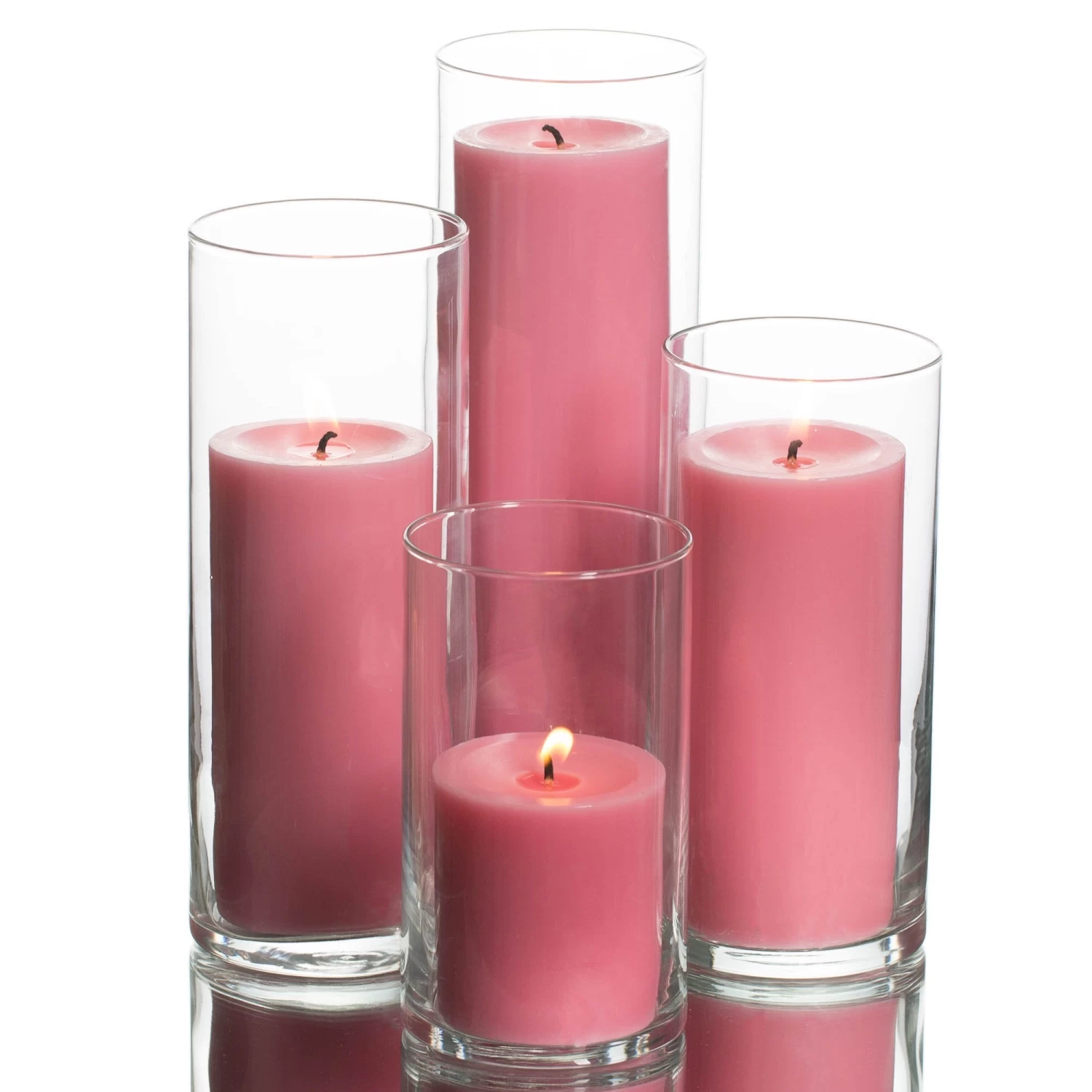 Richland Pillar Candles & Eastland Cylinder Holders Set Of 48 4 Richland Pillar Candles & Eastland Cylinder Holders Set Of 48 - Image 4