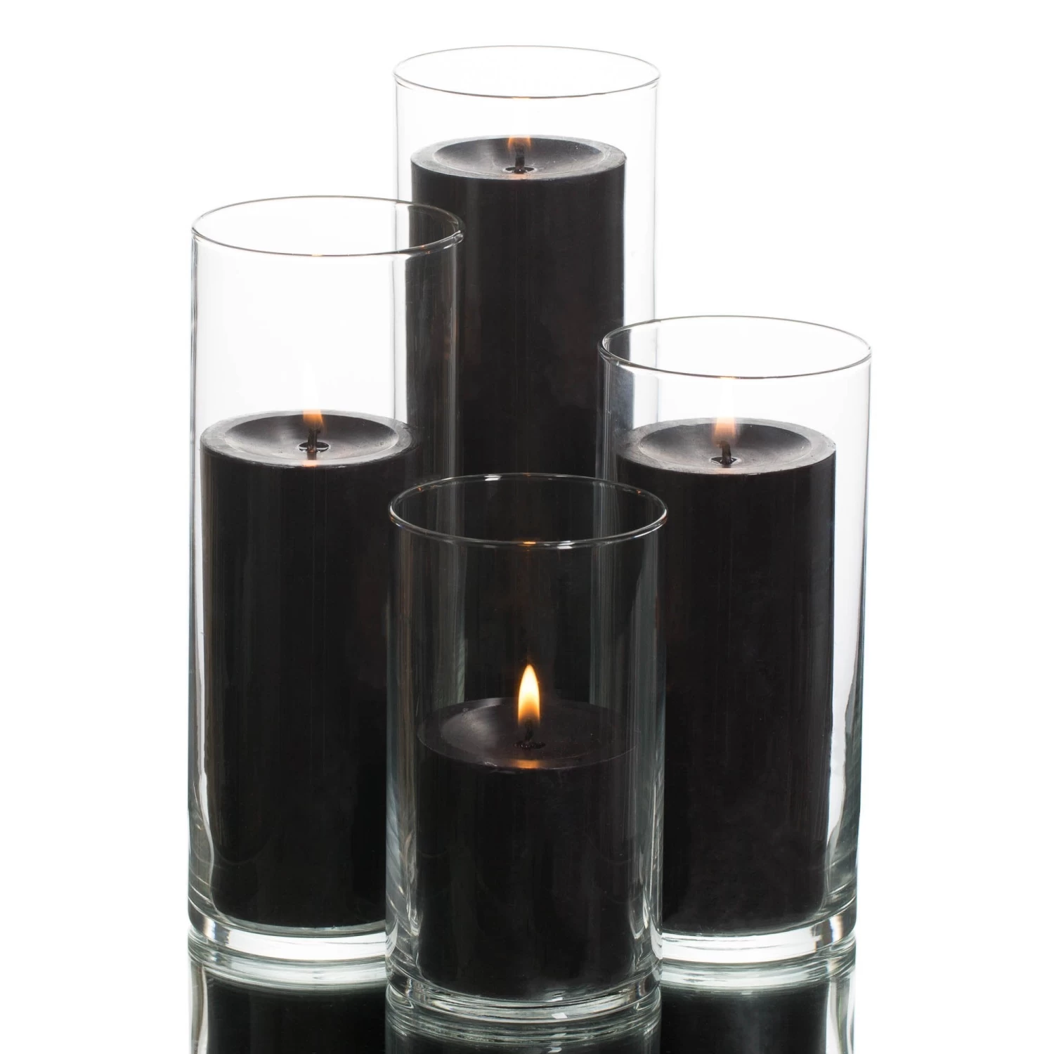 Richland Pillar Candles & Eastland Cylinder Holders Set Of 48 2 Richland Pillar Candles & Eastland Cylinder Holders Set Of 48 - Image 2