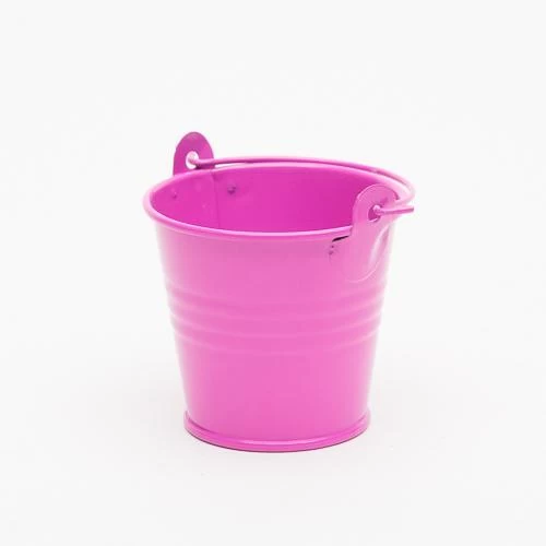 Richland 2" Iron Favor Bucket, Fuchsia Set Of 100 1 Richland 2" Iron Favor Bucket, Fuchsia Set Of 100