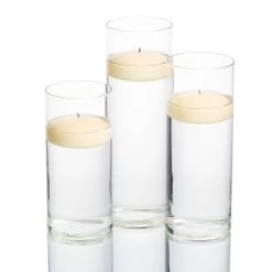 Richland Floating Candles & Eastland Cylinder Holders Set Of 3 -Unique Candle 967a2751 edit 2