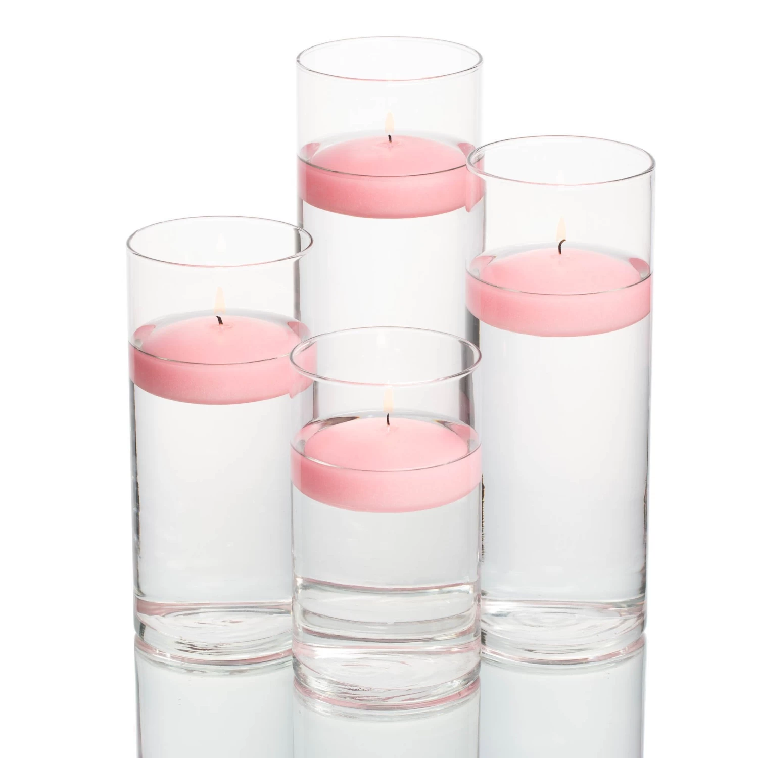 Richland Floating Candles & Eastland Cylinder Holders Set Of 4 5 Richland Floating Candles & Eastland Cylinder Holders Set Of 4 - Image 5