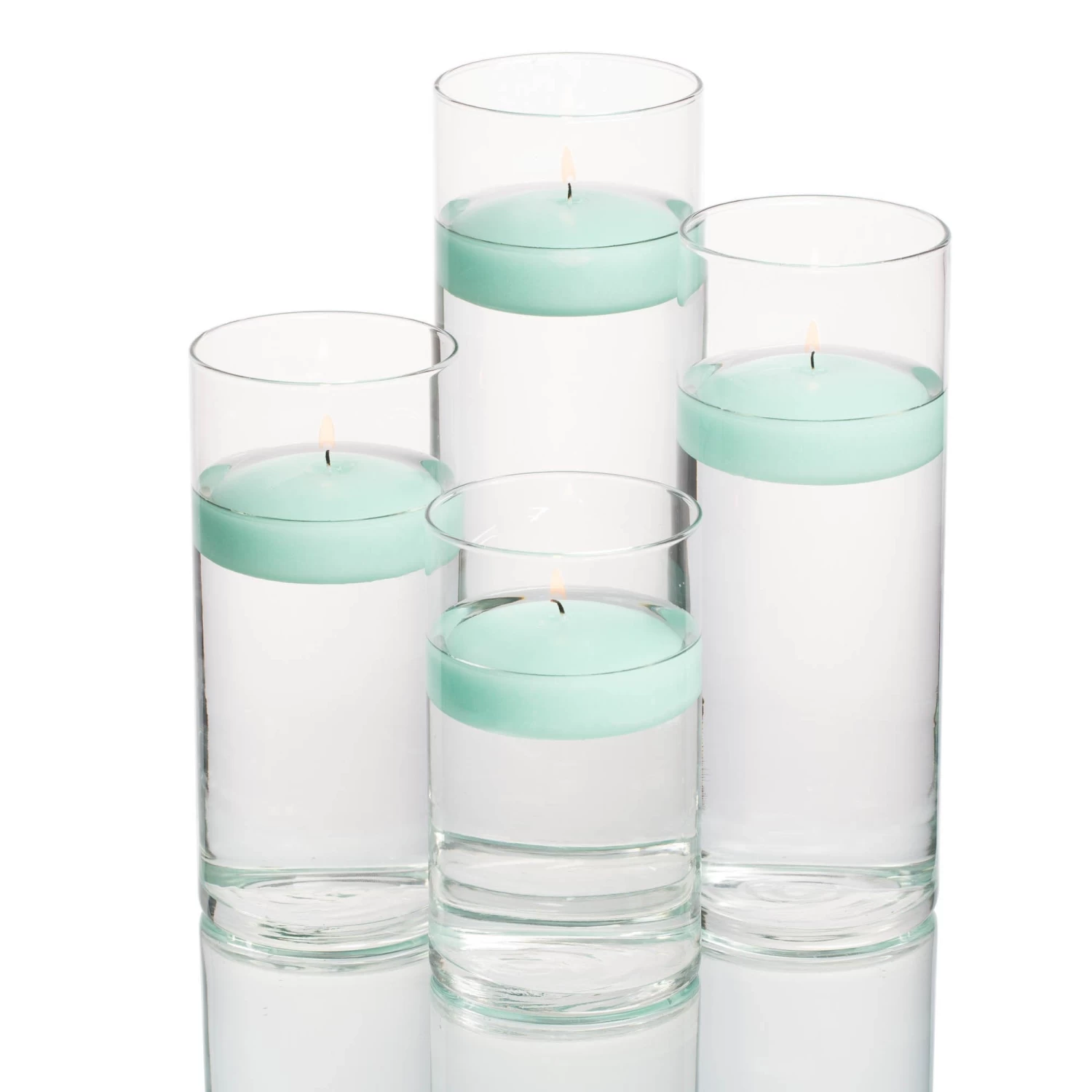 Richland Floating Candles & Eastland Cylinder Holders Set Of 4 7 Richland Floating Candles & Eastland Cylinder Holders Set Of 4 - Image 7