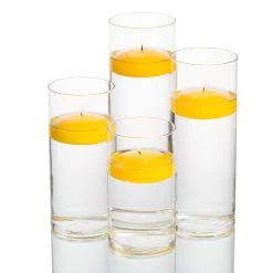 Richland Floating Candles & Eastland Cylinder Holders Set Of 4 26 Richland Floating Candles & Eastland Cylinder Holders Set Of 4 -Unique Candle 967a2761 edit