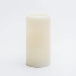 Richland Flameless LED Pillar Candles 3"x6" Ivory Set Of 6 -Unique Candle 967a2932 1