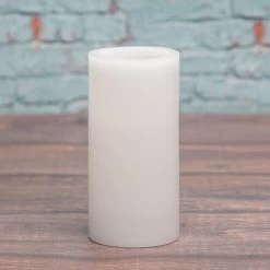 Richland Flameless LED Pillar Candles 3"x6" White Set Of 6