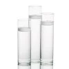 Eastland Tall Cylinder Vases With Richland Floating Candles Set Of 3