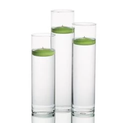 Eastland Tall Cylinder Vases With Richland Floating Candles Set Of 3 -Unique Candle 967a3548 edit 2