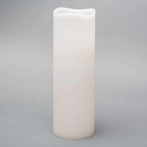 Richland 4" X 12" Large LED Pillar Candle With Wavy Top - Set Of 6 1 Richland 4" X 12" Large LED Pillar Candle With Wavy Top - Set Of 6