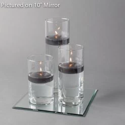 Eastland Square Mirror And Cylinder Vase Centerpiece With Richland 3" Floating Candles Set Of 7 16 Eastland Square Mirror And Cylinder Vase Centerpiece With Richland 3" Floating Candles Set Of 7 -Unique Candle 967a4159 edit