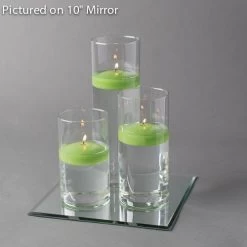 Eastland Square Mirror And Cylinder Vase Centerpiece With Richland 3" Floating Candles Set Of 7 20 Eastland Square Mirror And Cylinder Vase Centerpiece With Richland 3" Floating Candles Set Of 7 -Unique Candle 967a4163 edit