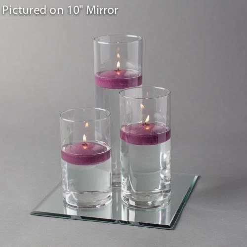 Eastland Square Mirror And Cylinder Vase Centerpiece With Richland 3" Floating Candles Set Of 7 11 Eastland Square Mirror And Cylinder Vase Centerpiece With Richland 3" Floating Candles Set Of 7 - Image 11