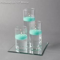 Eastland Square Mirror And Cylinder Vase Centerpiece With Richland 3" Floating Candles Set Of 7 26 Eastland Square Mirror And Cylinder Vase Centerpiece With Richland 3" Floating Candles Set Of 7 -Unique Candle 967a4170 edit