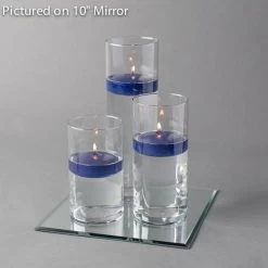 Eastland Square Mirror And Cylinder Vase Centerpiece With Richland 3" Floating Candles Set Of 7 21 Eastland Square Mirror And Cylinder Vase Centerpiece With Richland 3" Floating Candles Set Of 7 -Unique Candle 967a4171 edit