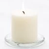 Richland Pillar Candles 3"x3" Light Ivory Set Of 24