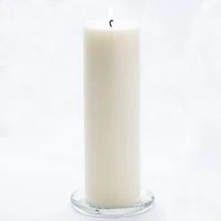 Richland Pillar Candles 3"x9" Light Ivory Set Of 24