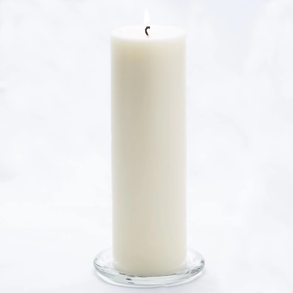 Richland Pillar Candle 9" & Eastland Square Holder 12" Set Of 12 4 Richland Pillar Candle 9" & Eastland Square Holder 12" Set Of 12 - Image 4