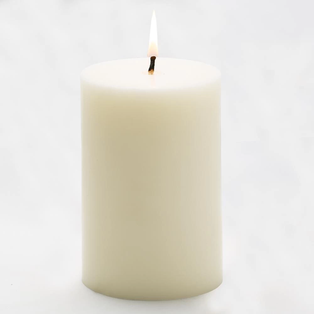 Richland 4" X 6" Light Ivory Pillar Candle 1 Richland 4" X 6" Light Ivory Pillar Candle