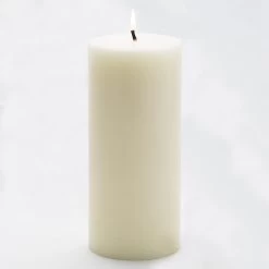 Richland 4" X 9" Light Ivory Pillar Candle