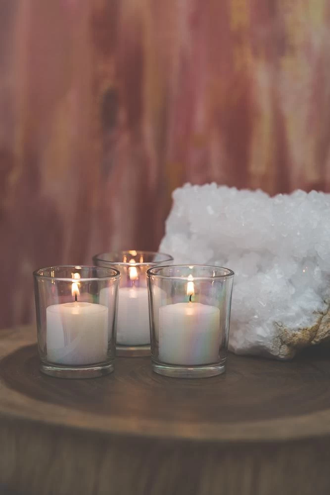 Richland Iridescent Votive Candle Holder Set Of 12 2 Richland Iridescent Votive Candle Holder Set Of 12 - Image 2