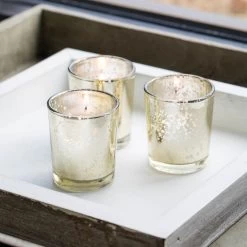 Richland Metallic Gold Mercury Votive Holders Set Of 72 5 Richland Metallic Gold Mercury Votive Holders Set Of 72 -Unique Candle 967a6720 1