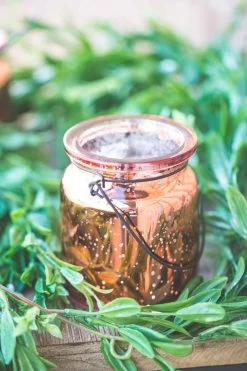 Richland Hanging Holder Mercury Rose Gold Set Of 48 -Unique Candle 967a7014 1