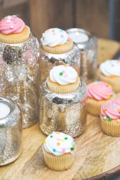 Richland Mercury Leopard Tealight Holder – Small Set Of 12 -Unique Candle 967a8305