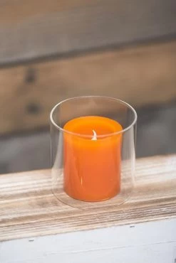 Richland LED Votive Candles Orange Set Of 12 -Unique Candle 967a9984 2