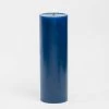 Richland 4" X 12" Navy Blue Pillar Candle