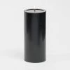 Richland 4" X 9" Black Pillar Candles Set Of 6