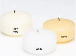 Richland Floating Candles 2" Ivory Set Of 24 -Unique Candle Float 0e5229e2 57b3 4f97 89eb 13f2ebc0d68a