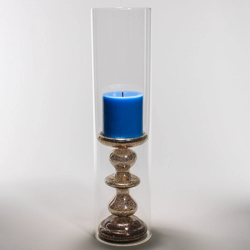 Richland Glass Chimney Candle Shade 4" X 18" 3 Richland Glass Chimney Candle Shade 4" X 18" - Image 3