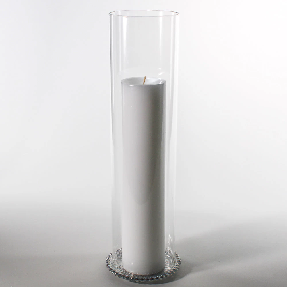 Richland Glass Chimney Candle Shade 4" X 18" Set Of 12 6 Richland Glass Chimney Candle Shade 4" X 18" Set Of 12 - Image 6