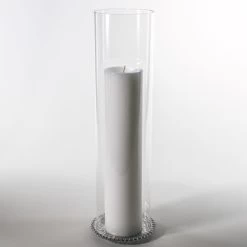 Richland Glass Chimney Candle Shade 16", 18" & 20" Set Of 3 -Unique Candle IMG 0764 5 73b37952 6bde 4285 bc00 ad3871caf46f