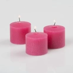 Richland Votive Candles Unscented Hot Pink 10 Hour Set Of 288