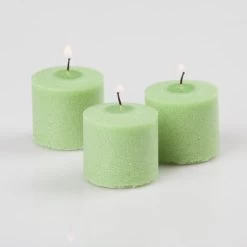 Richland Votive Candles Green Vanilla Lime Scented 10 Hour Set Of 288