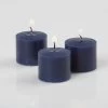 Richland Votive Candles Unscented Navy Blue 10 Hour Set Of 144