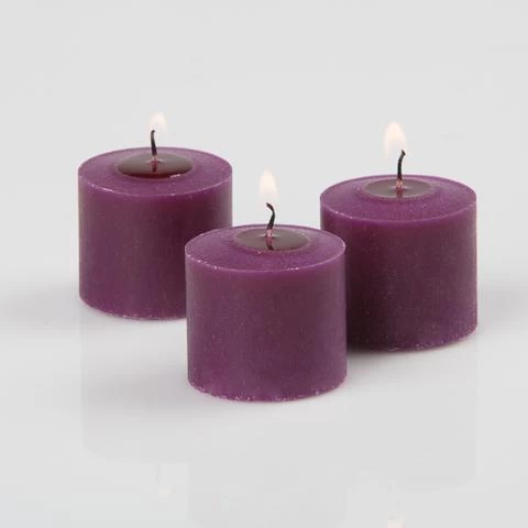 Richland Votive Candles Unscented Purple 10 Hour Set Of 72 2 Richland Votive Candles Unscented Purple 10 Hour Set Of 72 - Image 2