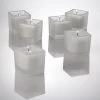 Eastland Square Votive Candle Holder Frosted Set Of 12