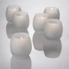Eastland Petite Hurricane Votive Candle Holder Frosted Set Of 36