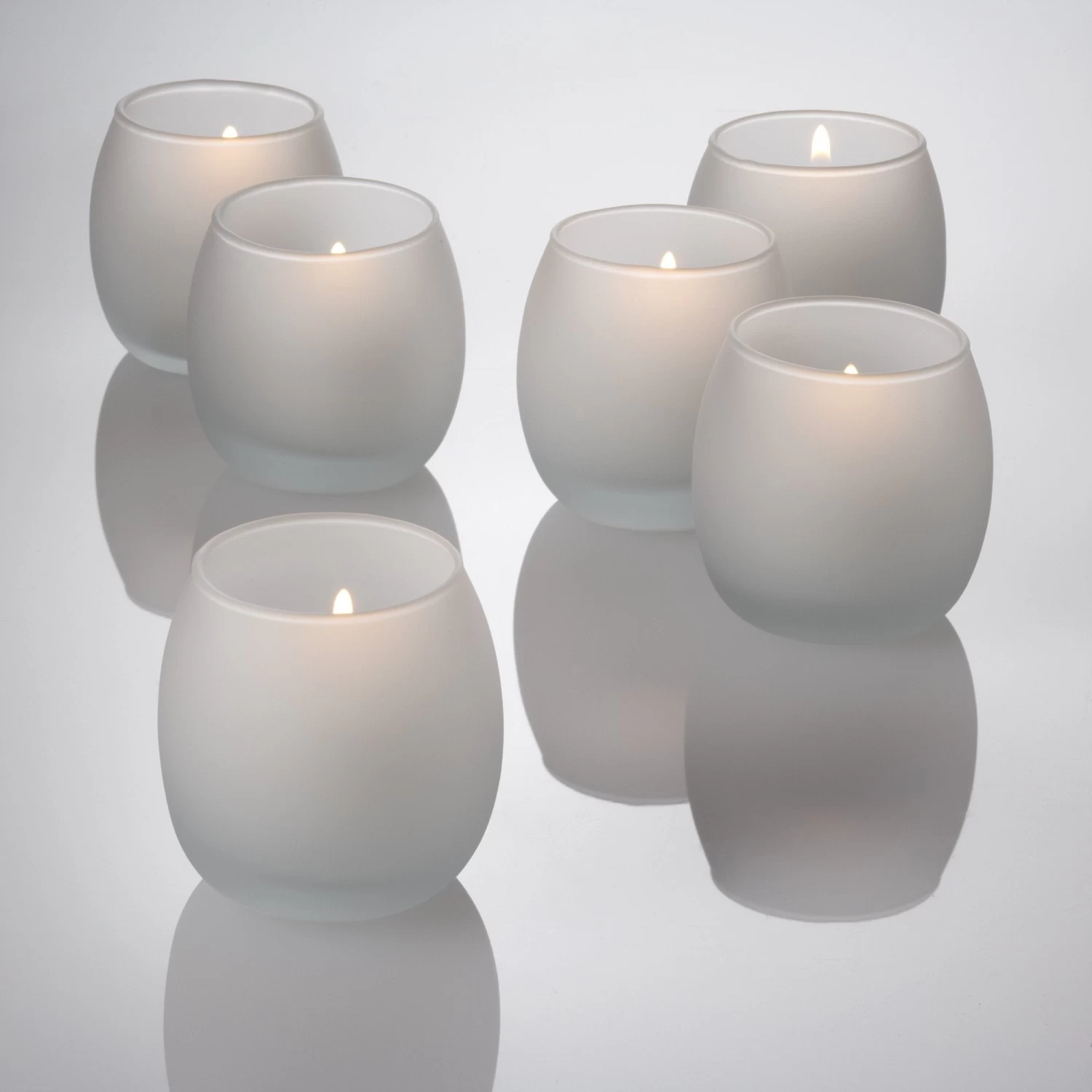 Eastland Petite Hurricane Votive Candle Holder Frosted Set Of 72 1 Eastland Petite Hurricane Votive Candle Holder Frosted Set Of 72