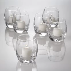 Eastland Grande Hurricane Votive Candle Holder Set Of 12
